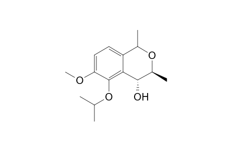 (3S,4R)-3,4-Dihydro-4-hydroxy-5-isopropoxy-6-methoxy-1,3-dimethylbenzo[c]pyran