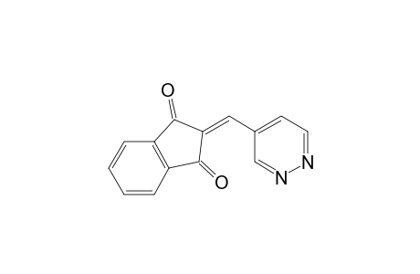 2-(4-pyridazinylmethylidene)indene-1,3-dione