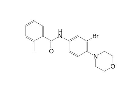 benzamide, N-[3-bromo-4-(4-morpholinyl)phenyl]-2-methyl-