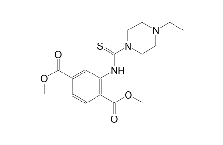 1,4-benzenedicarboxylic acid, 2-[[(4-ethyl-1-piperazinyl)carbonothioyl]amino]-, dimethyl ester