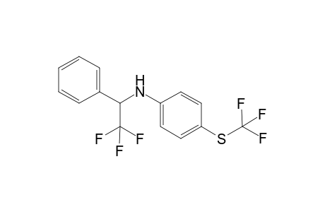 N-(2,2,2-Trifluoro-1-phenylethyl)-4-(trifluoromethylthio)-aniline