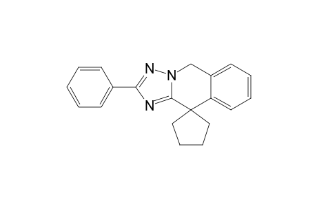 2-PHENYLSPIRO-[[1.2.4]-TRIAZOLO-[1.5-B]-ISOQUINOLINE-10-(5-H),1'-CYCLOPENTANE