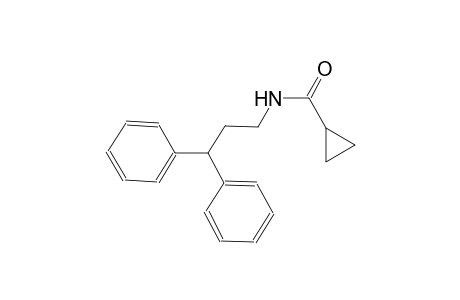 N-(3,3-diphenylpropyl)cyclopropanecarboxamide