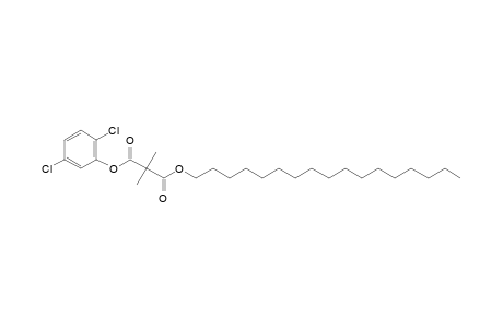 Dimethylmalonic acid, 2,5-dichlorophenyl heptadecyl ester