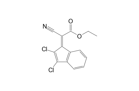 (2E)-2-cyano-2-(2,3-dichloro-1-indenylidene)acetic acid ethyl ester