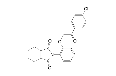 1H-isoindole-1,3(2H)-dione, 2-[2-[2-(4-chlorophenyl)-2-oxoethoxy]phenyl]hexahydro-