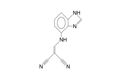3-(4-Benzimidazolyl)amino-2-cyano-prop-2-enenitrile