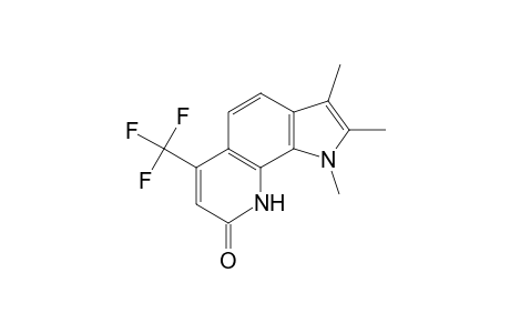 1,2,3-trimethyl-6-(trifluoromethyl)-9H-pyrrolo[3,2-h]quinolin-8-one