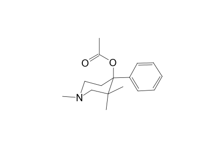 Acetic acid 1,3,3-trimethyl-4-phenyl-piperidin-4-yl ester