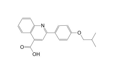 2-(4-isobutoxyphenyl)-4-quinolinecarboxylic acid