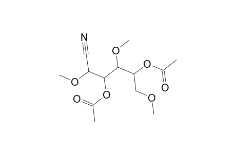 3,5-Di-O-acetyl-2,4,6-tri-O-methyl-d-gluconitrile