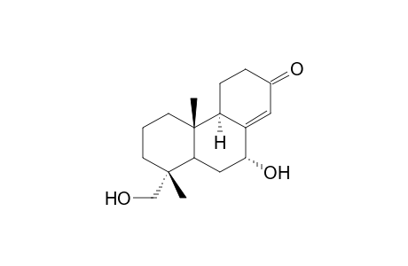 (4aR,4bS,8R,10R)-10-Hydroxy-8-hydroxymethyl-4b,8-dimethyl-4,4a,4b,5,6,7,8,8a,9,10-decahydro-3H-phenanthren-2-one