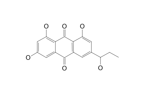 RHODOPTILOMETRIN;3-(1'-HYDROXYPROPYL)-1,6,8-TRIHYDROXY-9,10-ANTHRAQUINONE
