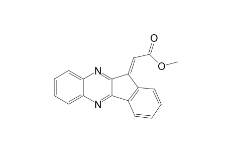 Methyl indeno[1,2-b]quinoxalin-11-ylideneacetate