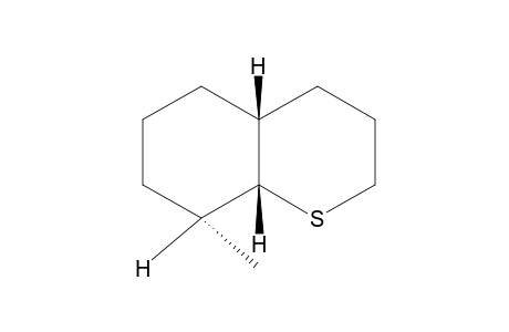 cis-HEXAHYDRO-8alpha-METHYLTHIOCHROMAN