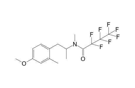 2,2,3,3,4,4,4-heptafluoro-N-(1-(4-methoxy-2-methylphenyl)propan-2-yl)-N-methylbutanamide