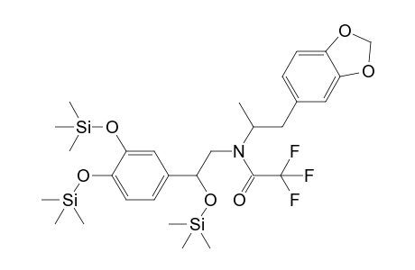 Protokylol, N-TFA, O,O',O''-tris-TMS 1.isomer
