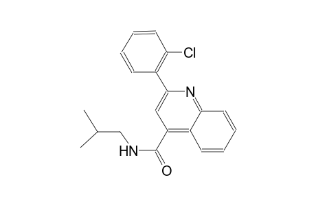2-(2-chlorophenyl)-N-isobutyl-4-quinolinecarboxamide