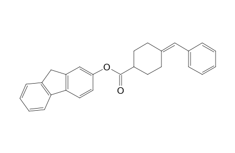 9H-fluoren-2-yl 4-benzylidenecyclohexanecarboxylate