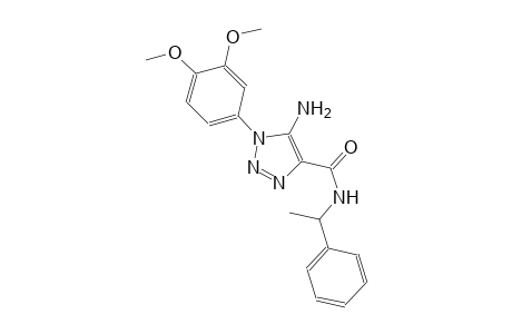 1H-1,2,3-triazole-4-carboxamide, 5-amino-1-(3,4-dimethoxyphenyl)-N-(1-phenylethyl)-