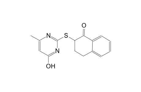 1(2H)-naphthalenone, 3,4-dihydro-2-[(4-hydroxy-6-methyl-2-pyrimidinyl)thio]-