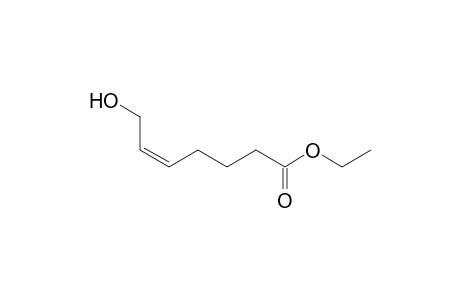 (Z)-7-hydroxy-5-heptenoic acid ethyl ester