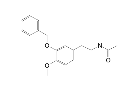 Benzenenethanamine, N-acetyl-3-benzyloxy-4-methoxy-