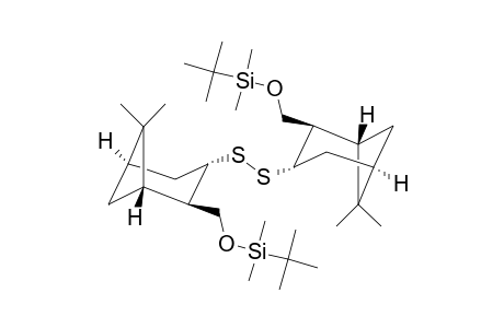 Bis[(1S,2R,3S,5R)-2-(tert-butyldimethylsilyloxymethyl)-6,6-dimethylbicyclo[3.1.1]heptane-3-thiol]