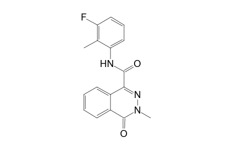 1-Phthalazinecarboxamide, N-(3-fluoro-2-methylphenyl)-3,4-dihydro-3-methyl-4-oxo-