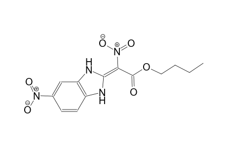 butyl (2Z)-nitro(5-nitro-1,3-dihydro-2H-benzimidazol-2-ylidene)ethanoate