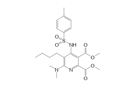Dimethyl 5-Butyl-6-(dimethylamino)-4-{[(4-methylphenyl)sulfonyl]amino}pyridine-2,3-dicarboxylate