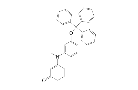 3-(N-METHYL-3'-TRIPHENYLMETHYLOXYANILINO)-CYCLOHEX-2-EN-1-ONE
