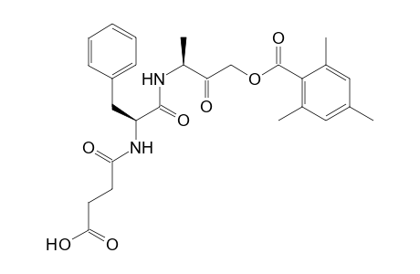 N-Hydrxysuccinyl-L-phenylalanyl-L-alanyl [(2,4,6-Trimethylbenzoyl)oxy]methyl ketone