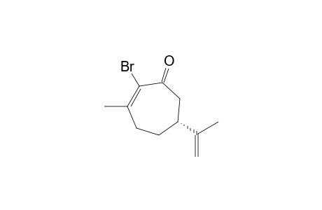(6R)-2-Bromo-6-isopropenyl-3-methyl-2-cyclohepten-1-one