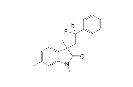 3-(2,2-Difluoro-2-phenylethyl)-1,3,6-trimethylindolin-2-one