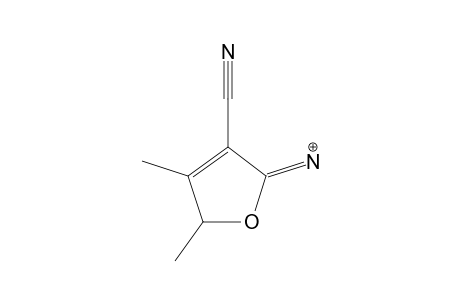 2-AMINO-3-CYANO-4,5-DIMETHYL-4H-FURAN;N-PROTONATED