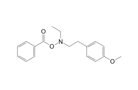 O-Benzoyl-N-ethyl-N-(4-methoxyphenethyl)hydroxylamine