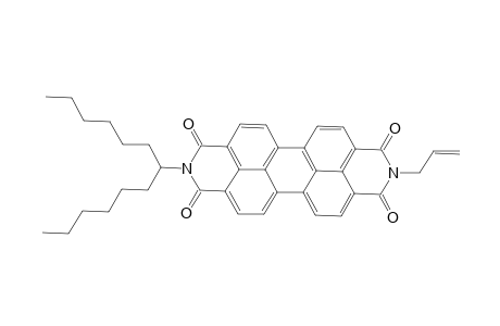 2-Allyl-9-(1'-hexylheptyl)anthra[2,1,9-def : 6,5,10-d',e',f']disoquinoline-1,3,8,1o-tetraone