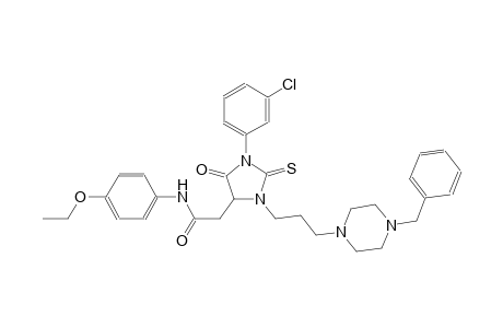 4-imidazolidineacetamide, 1-(3-chlorophenyl)-N-(4-ethoxyphenyl)-5-oxo-3-[3-[4-(phenylmethyl)-1-piperazinyl]propyl]-2-thioxo-