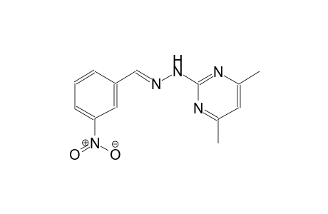 3-nitrobenzaldehyde (4,6-dimethyl-2-pyrimidinyl)hydrazone