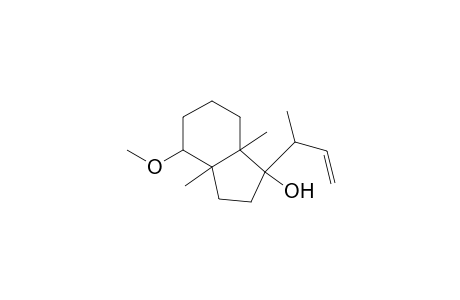Octahydro-4-methoxy-3a,7a-dimethyl-1-(1-methyl-2-propenyl)-1H-inden-1-ol