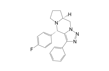 (4S,8aS)-4-(4-fluorophenyl)-3-phenyl-4,6,7,8,8a,9-hexahydropyrrolo[1,2-a][1,2,3]triazolo[1,5-d]pyrazine