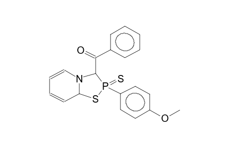 4H-PYRIDO[2,1-D][1,4,2]THIAZAPHOSPHOLE-3-BENZOYL-2(4-METHOXYPHENYL-2-SULPHIDE
