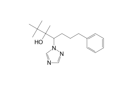 1H-1,2,4-Triazole-1-ethanol, alpha-(1,1-dimethylethyl)-alpha-methyl-beta-(3-phenylpropyl)-