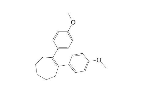 Cycloheptene, 1,2-bis(4-methoxyphenyl)-