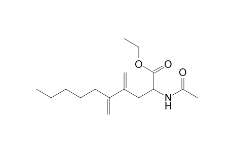 Ethyl 2-Acetamido-4,5-(dimethylene)decanoate