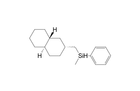 (1R*,3R*,6R*)-3-[(Methylphenylsilyl)methyl]bicyclo[4.4.0]decane