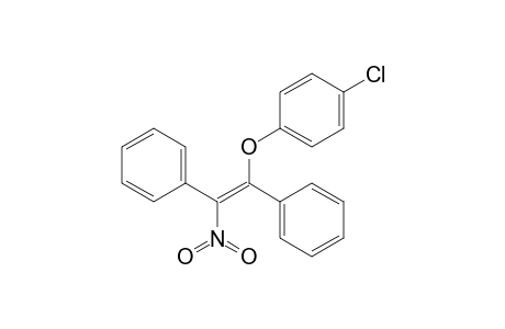 Benzene, 1-chloro-4-[(2-nitro-1,2-diphenylethenyl)oxy]-, (E)-