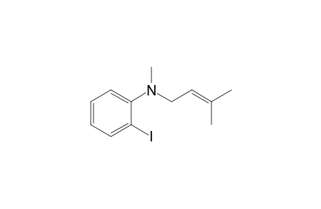 N-Methyl-N-prenyl-2-iodoaniline
