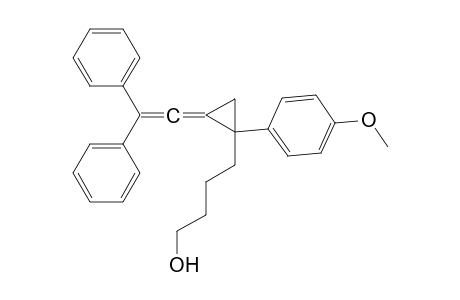 4-(2-(2,2-diphenylvinylidene)-1-(4-methoxyphenyl)cyclopropyl)butan-1-ol